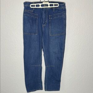 Sundance Women’s Blue Relaxed Barrel Leg Jeans 10P